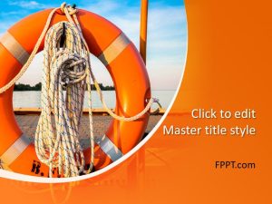 Help Lifeguard PowerPoint Template