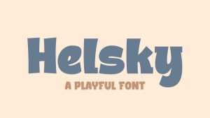 Helsky Font › Fontesk