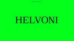 Helvoni Font › Fontesk