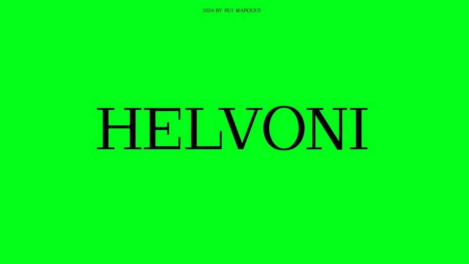 Helvoni Font › Fontesk