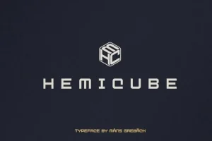 Hemicube Sans Serif Font