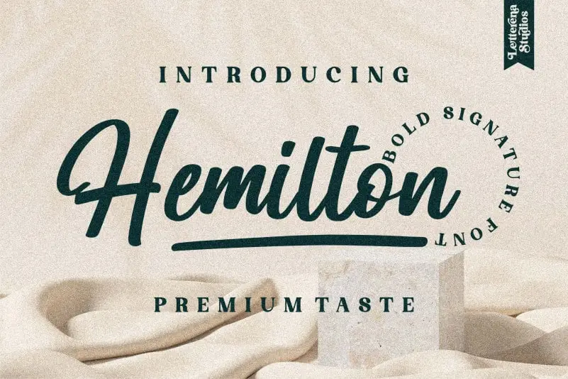 Hemilton Script Font
