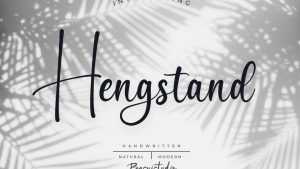 Hengstand Font › Fontesk