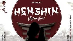Henshin Font › Fontesk