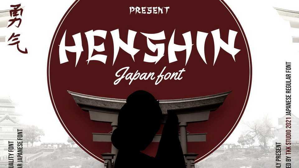 Henshin Font › Fontesk