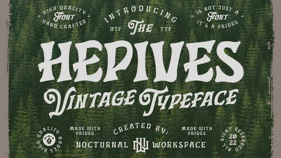 Hepives Font › Fontesk