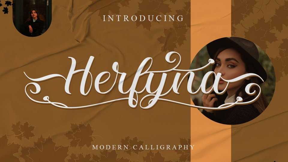 Herfyna Script Font › Fontesk
