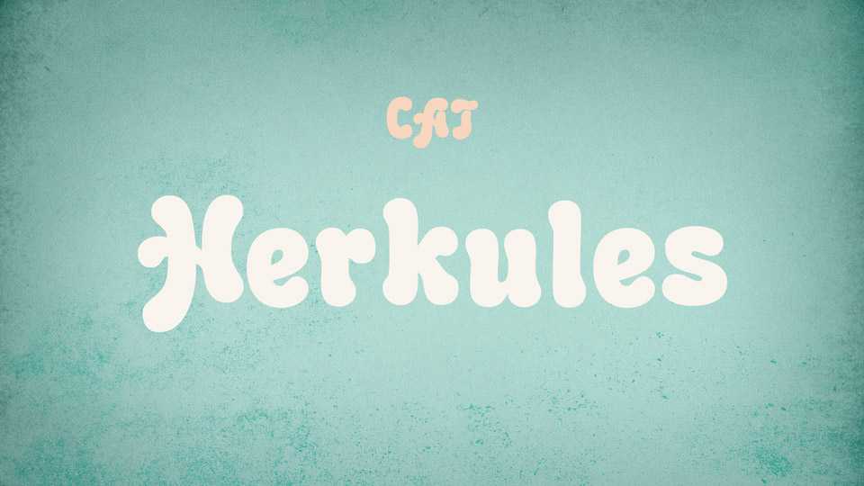 Herkules Font › Fontesk