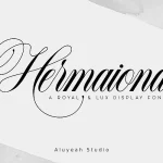 Hermaiona Script Font