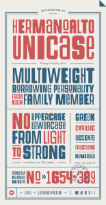 Hermanoalto Unicase Font