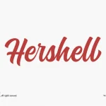 Hershell Script Font