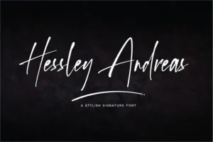 Hessley Andreas Script Font