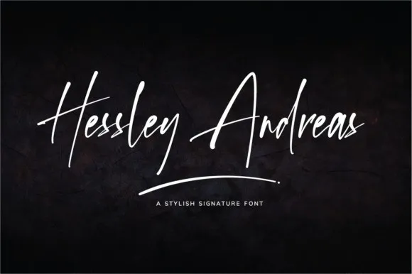 Hessley Andreas Script Font