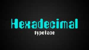 Hexadecimal Font › Fontesk