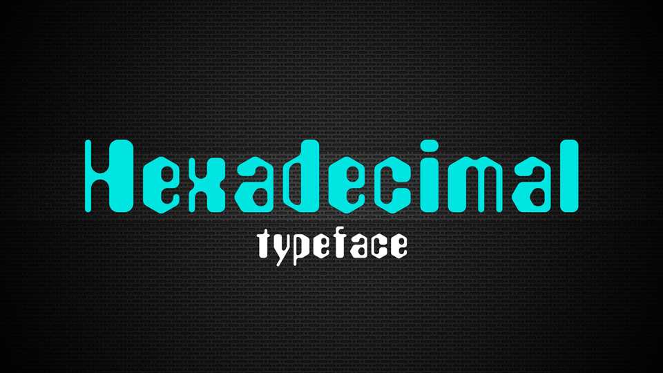 Hexadecimal Font › Fontesk