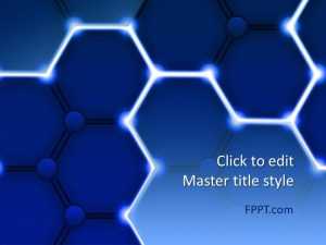Hexagon Connections PowerPoint Template