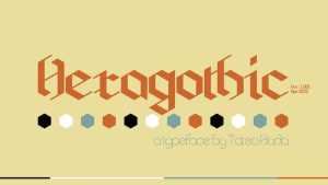 Hexagothic Font › Fontesk