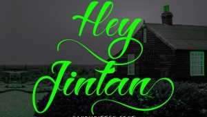 Hey Jintan Font › Fontesk