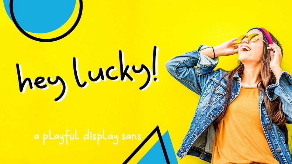 Hey Lucky! Font › Fontesk
