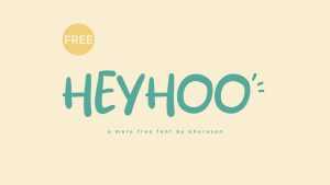 Heyhoo Font › Fontesk