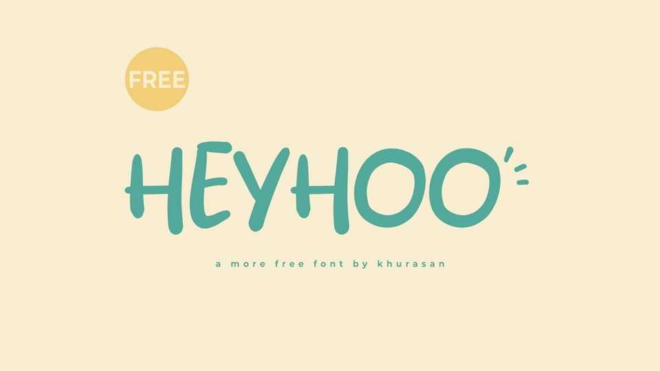 Heyhoo Font › Fontesk