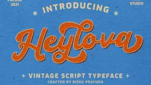 Heylova Script Font › Fontesk