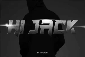 Hi Jack Display Font