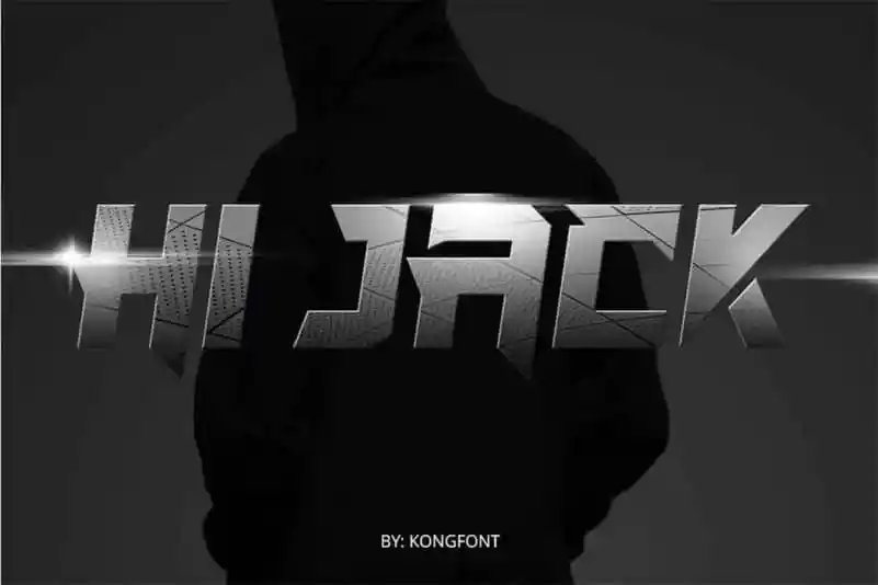 Hi Jack Display Font