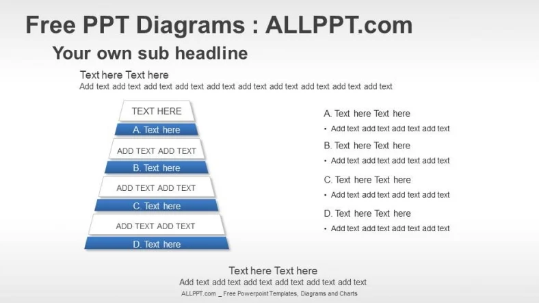 Hierarchy PPT Diagrams