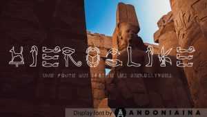 Hieroglike Font › Fontesk