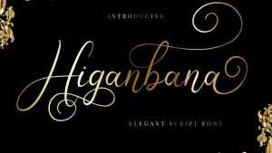 Higanbana Font › Fontesk
