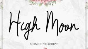 High Moon Font › Fontesk