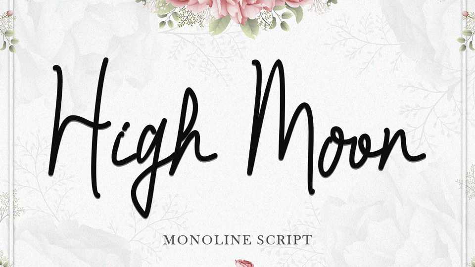 High Moon Font › Fontesk