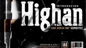 Highan Font › Fontesk
