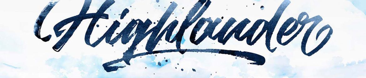 Highlander Marker Script Font Highlander Marker Script Font