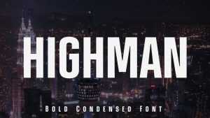 Highman Font › Fontesk