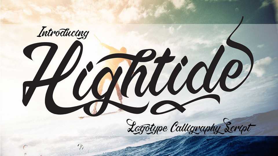 Hightide Script Font › Fontesk