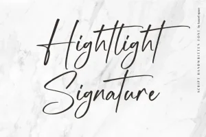 Hightlight Font