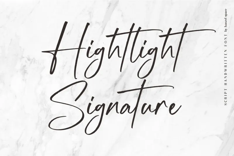 Hightlight Font