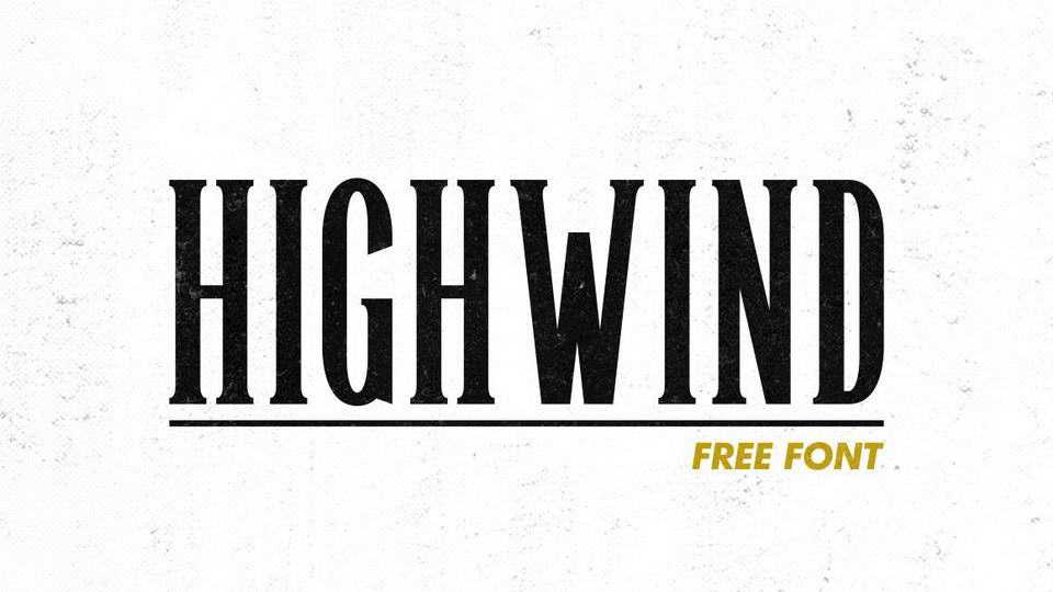 Highwind Typeface › Fontesk