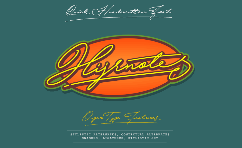 Hijrnotes Font
