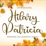 Hilary Patricia Font - Fonte Grátis Hilary Patricia Font