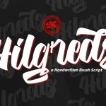Hilgreds Script Font