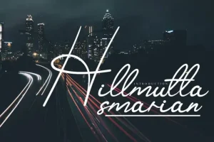 Hillmutta Handwritten Font