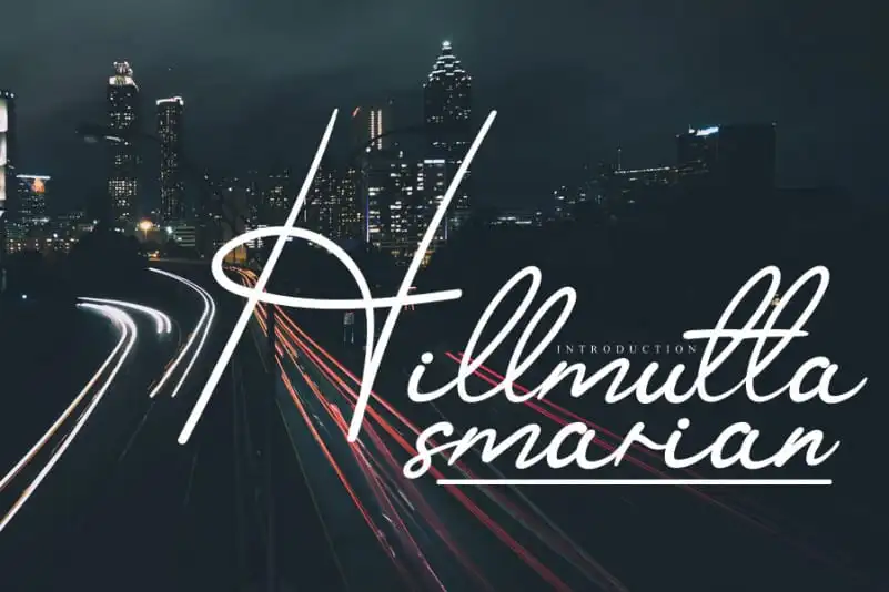 Hillmutta Handwritten Font