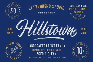 Hillstown Font Collection