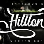 Hillton - Modern Script Font