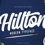 Hilton Script Font