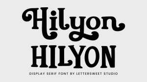 Hilyon Font › Fontesk