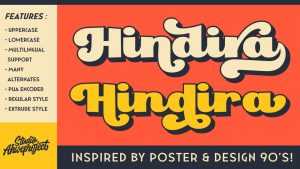 Hindira Font › Fontesk